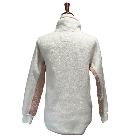 Abercrombie‎ & Fitch Sweater Size Small Asymmetrical Snap Fleece Pullover (15) - Picture 4 of 10